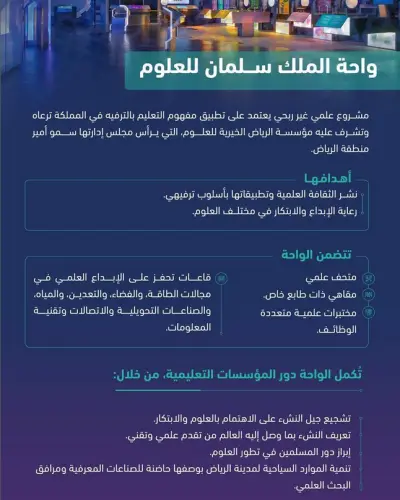 واحة الملك سلمان للعلوم